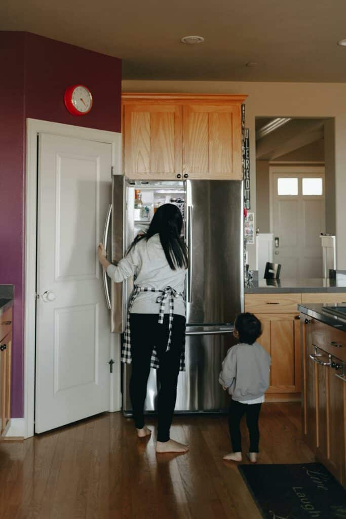 organize refrigerator